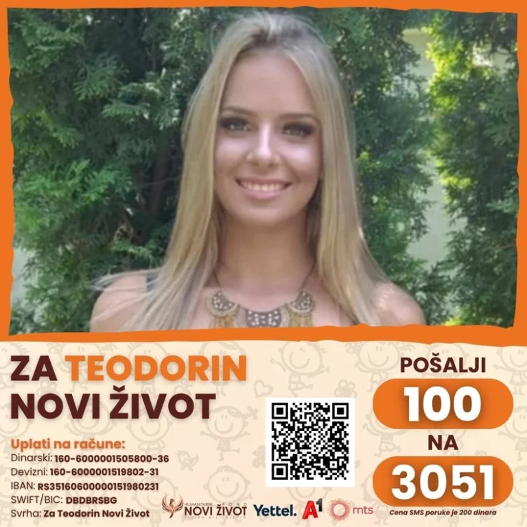 Teodora je jedina preživjela pad nadstrešnice u Novom Sadu: Pred njom je dug oporavak i potrebna joj je naša pomoć