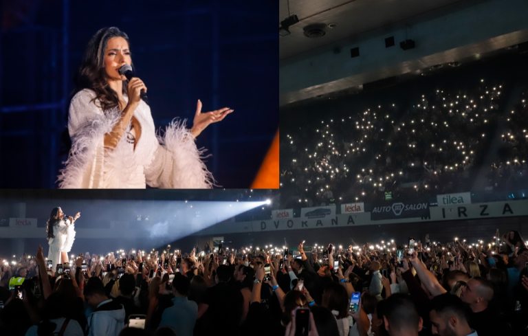 FOTO / Tanja Savić održala koncert u Skenderiji, pjesmom “Sarajevo, grade moj” odala počast Halidu Bešliću