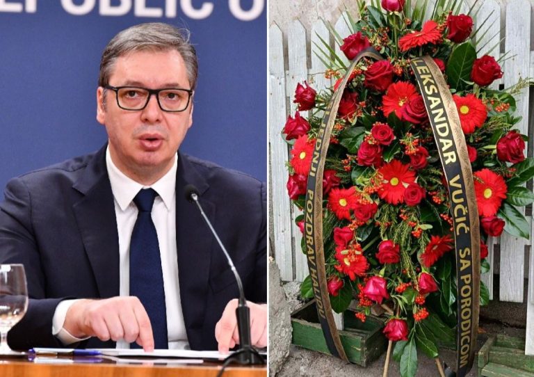 Predsjednik Srbije Aleksandar Vučić poslao vijenac: Posljednji pozdrav Halidu