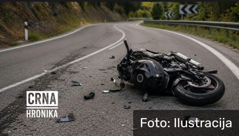 Djevojka (20) teško povrijeđena nakon što je motorom sletjela sa ceste kod Jablanice